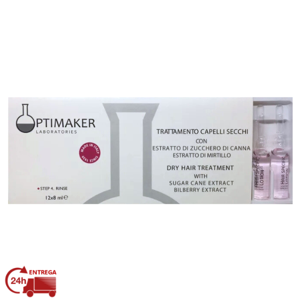 OPTIMA TRATAMENTO CABELOS SECOS 12 x 8 ML