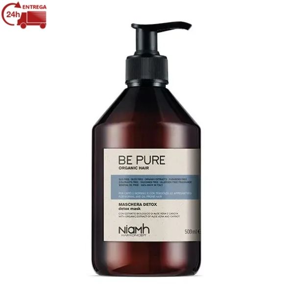 NIAMH BE PURE MÁSCARA DETOX 500 ML