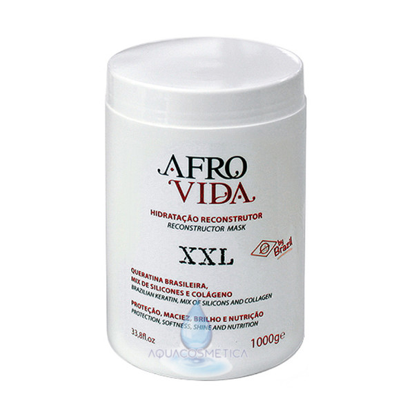 AFROVIDA MÁSCARA HIDRATAÇÃO XXL RECONSTRUTOR 1000 ML