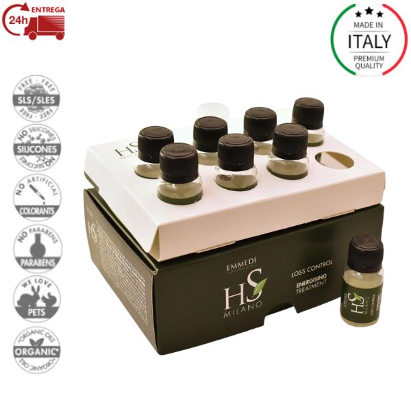 HS MILANO ENERGY COMPLEXO INTENSIVO ANTI-QUEDA 8 x 8 ML