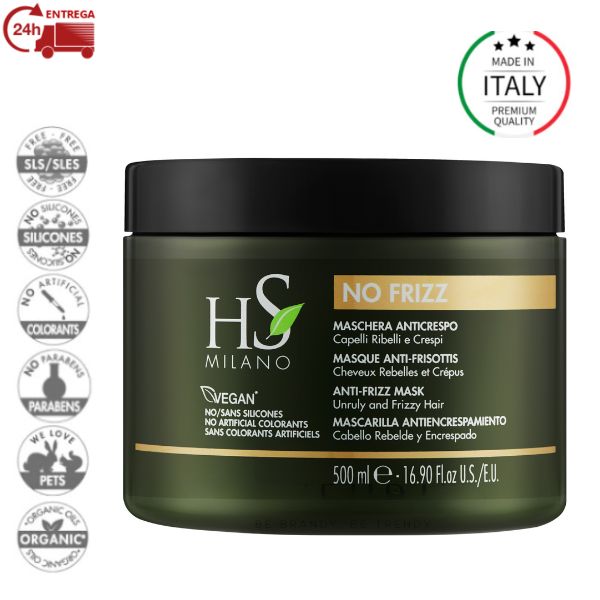 HSMILANO NO FRIZZ MÁSCARA 500 ML