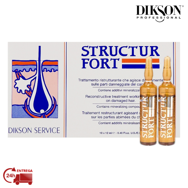 DIKSON AMPOLAS STRUCTUR FORT 12 x 10 ML