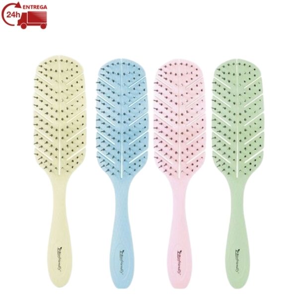 BIFULL ESCOVAS BIODEGRADÁVEIS BIO LEAF COLOUR