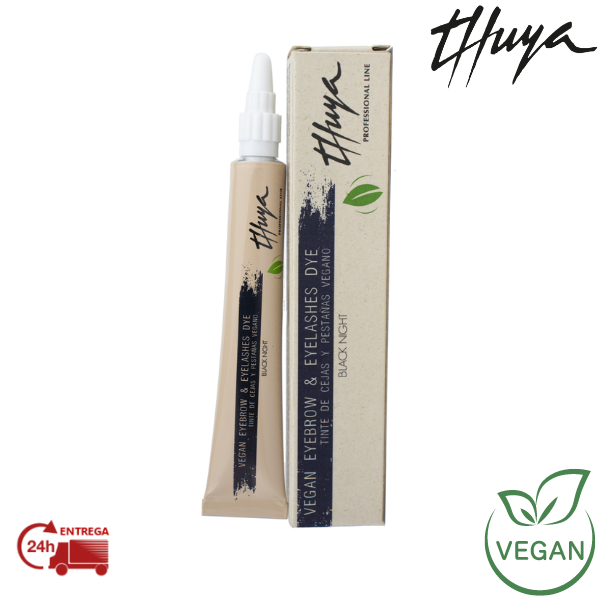 THUYA COLORAÇÃO PESTANAS E SOBRANCELHAS PRETO VEGAN 14 ML
