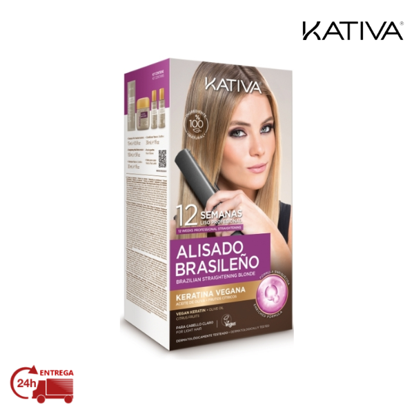 KATIVA KIT ALISAMENTO CABELOS LOIROS