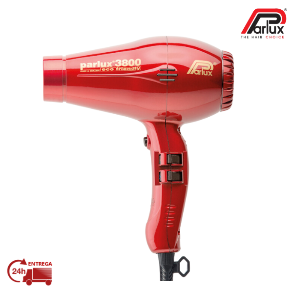 SECADOR PROFISSIONAL PARLUX 3800 - VERMELHO