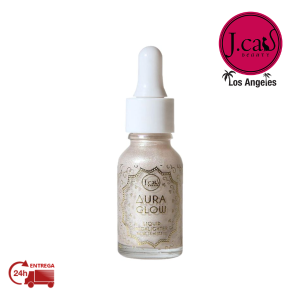 AURA GLOW LIQUID HIGHLIGHTER WHITE GODDESS 15 ML