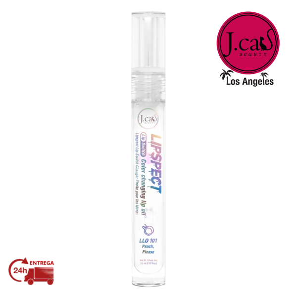 LIPSPECT COLOR CHANGING LIP OIL PEACH, PLEASE