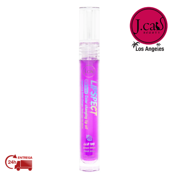 LIPSPECT COLOR CHANGING LIP OIL GRAPE MINDS THINK ALIKE