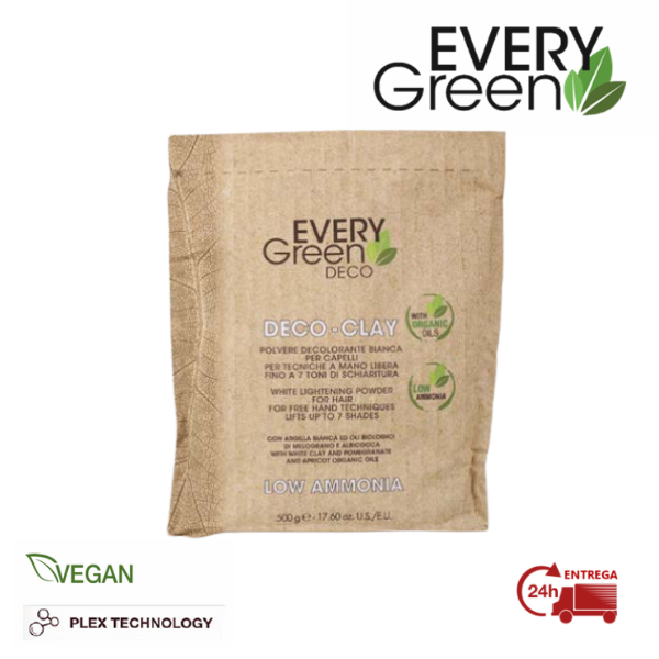 EVERYGREEN DESCOLORAÇÃO EM PÓ ARGILA BRANCA 500 GR