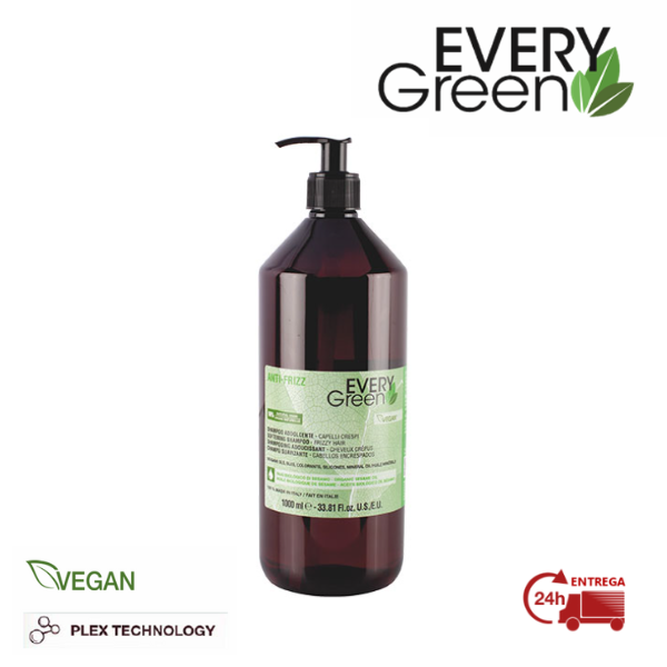 EVERYGREEN NO FRIZZ SHAMPOO 1000 ML