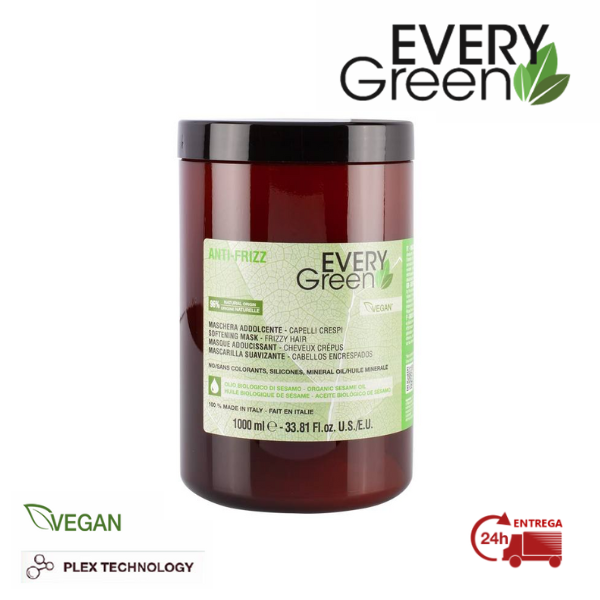EVERYGREEN NO FRIZZ MÁSCARA 1000 ML