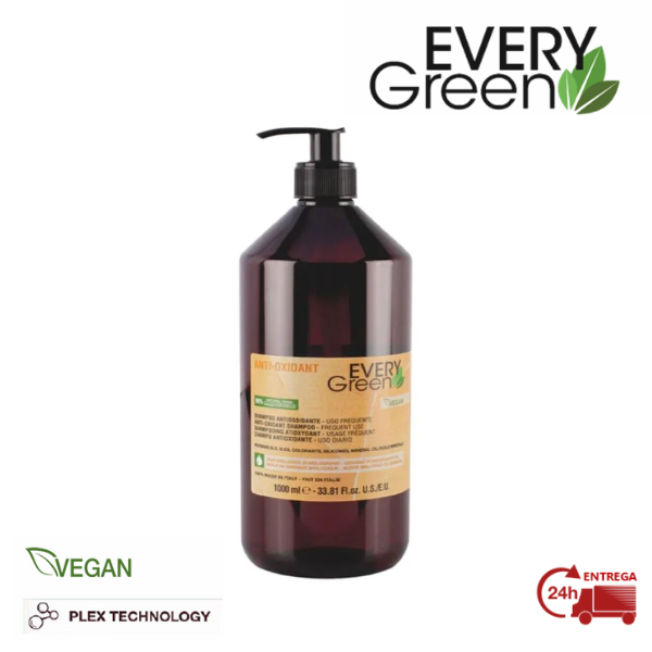 EVERYGREEN ANTI-OXIDANTE SHAMPOO 1000 ML