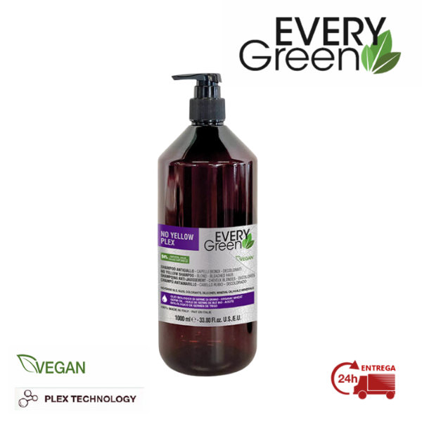 EVERYGREEN NO YELLOW PLEX SHAMPOO 1000 ML