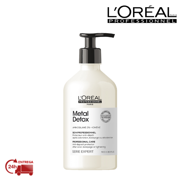 L’OREAL METAL DETOX CONDICIONADOR 500 ML