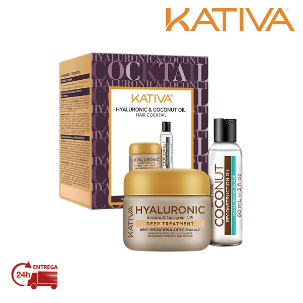 KATIVA PACK COCKTAIL HUALORONIC+COCO