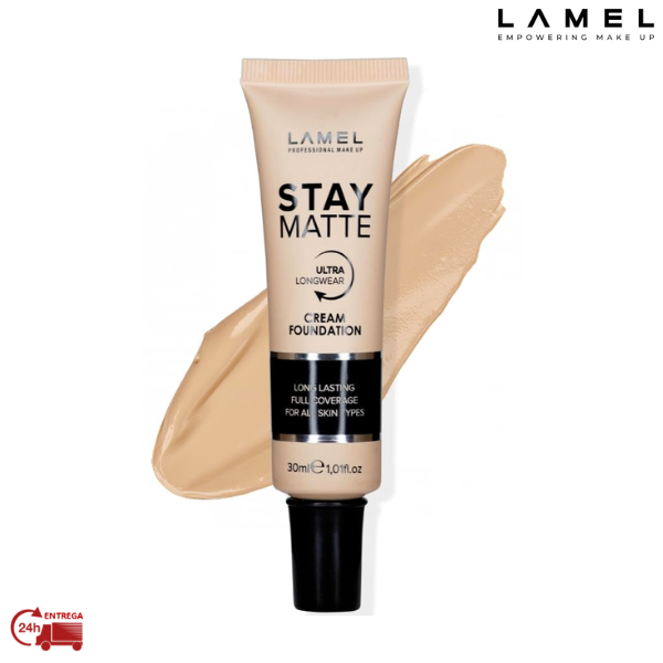 LAMEL STAY MATTE FOUNDATION Nº402 30 ML