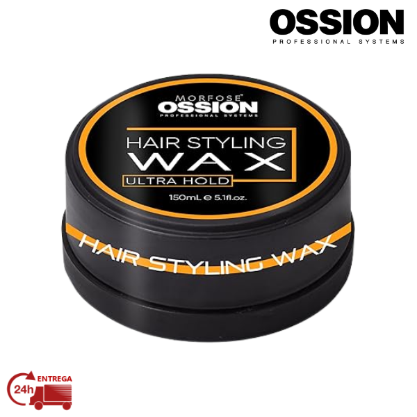 OSSION HAIR WAX ULTRA HOLD LARANJA 150 ML