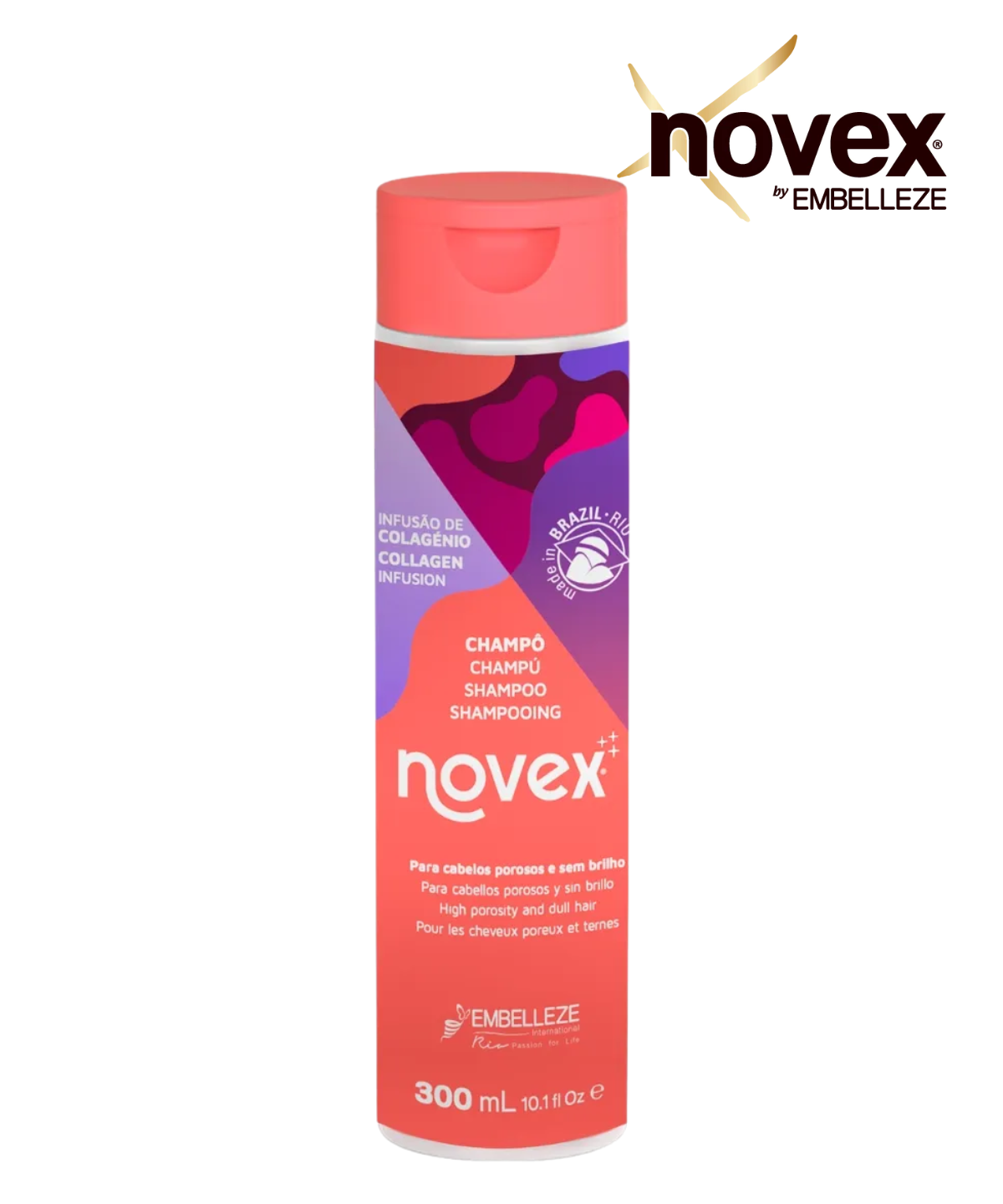 Novex Shampoo Infusão de Colágeno 300ml