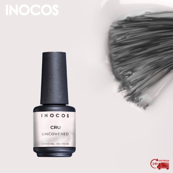 VERNIZ GEL INOCOS CRU, 15ML - NAKED GP468
