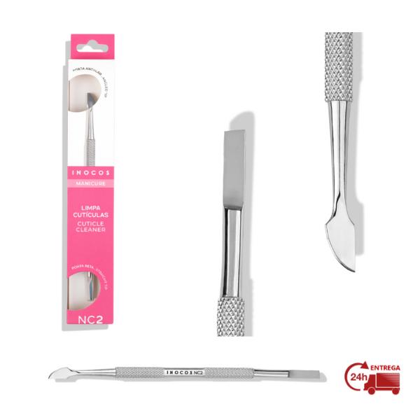INOCOS LIMPA CUTICULAS MANICURE PONTA ANGULAR