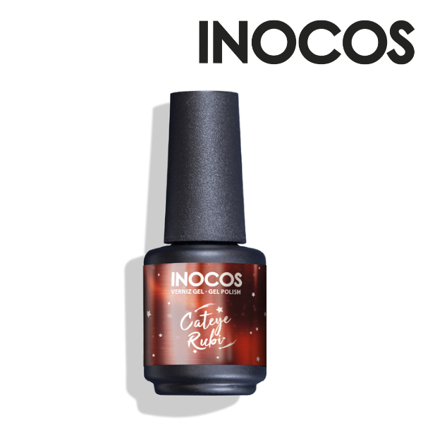 INOCOS VERNIZ GEL CATEYE RUBI, 15 ML